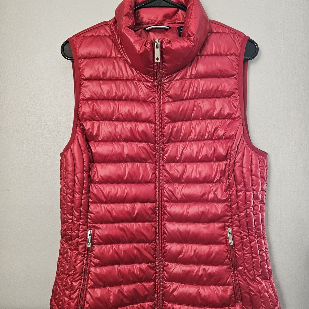 TOMMY HILFIGER Lightweight Vest - Red
